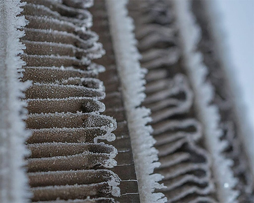 Frozen Evaporator Coils